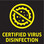 Zertifiziert Virus Desinfektion