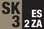 Schutzklasse SK 3 ES 2-ZA